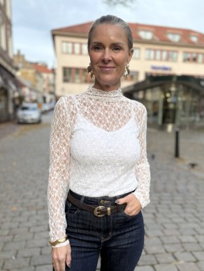 Saga - Spetstopp - Vit - One Size